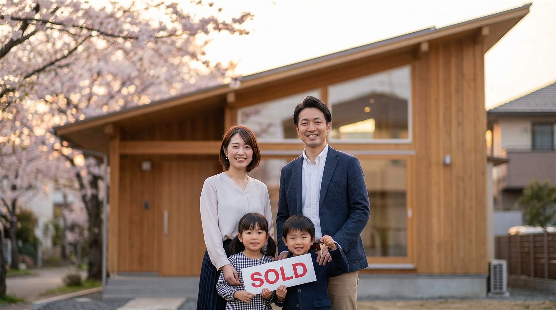 県外のお母様の近くへ移住。住みながら売却し、ご近所の方へ